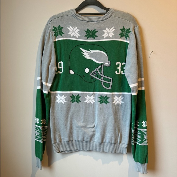 Philadelphia Eagles Kelly Green Sweater - Picture 2 of 3